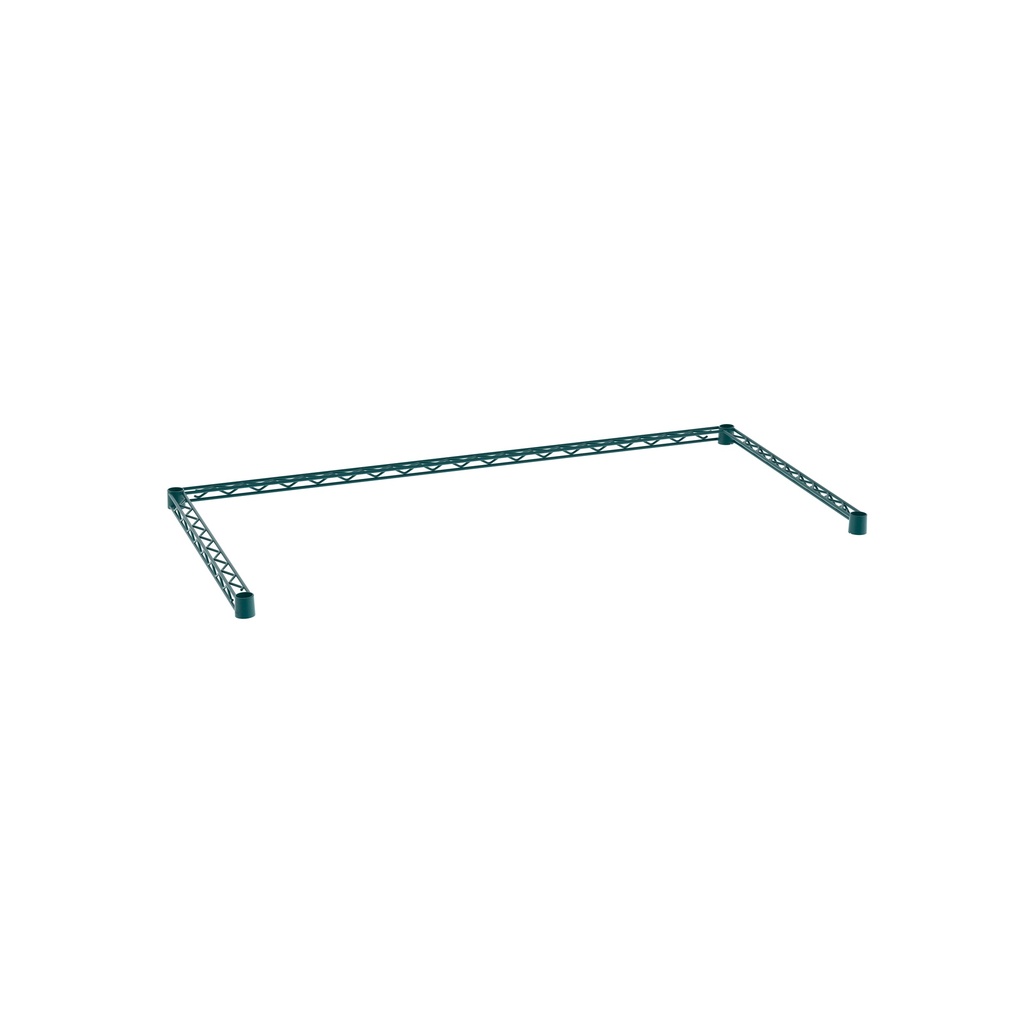 Metro SF55N3K3 Super Erecta Three-Sided Double Snake Frame, Metroseal Green Epoxy, 24" x 48"