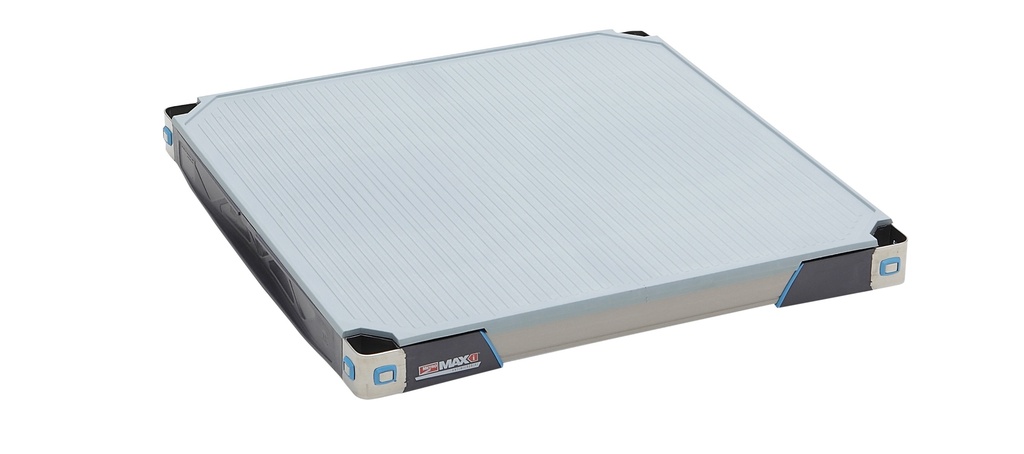 MetroMax i MX2424F Plastic Industrial Shelf with Solid Mat, 24" x 24"