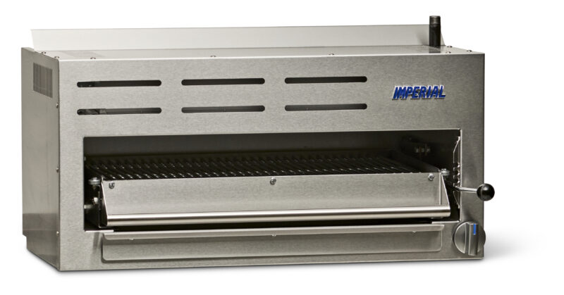 Imperial Range IRSB-36 Pro Series Salamander Broiler 36 inch Infrared Burner 40000 BTU Stainless Steel