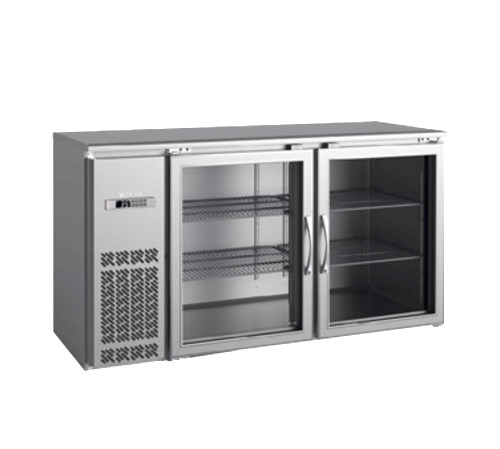 INFRICO IMD-ERV60IIGD Two Section Back Bar Cooler