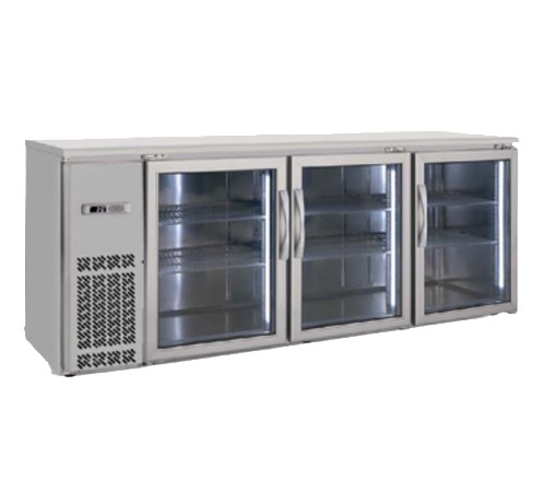 INFRICO IMD-ERV84IIGD Two Section Back Bar Cooler