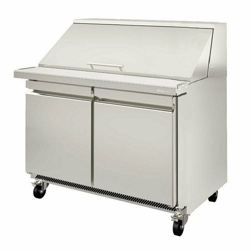 INFRICO IRT-UC48PMT Two Section Megatop Sandwich/Salad Prep Table