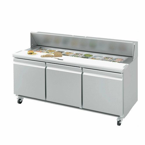 INFRICO IRT-UC72P Three Section Sandwich/Salad Prep Table