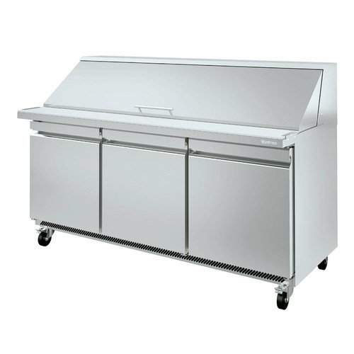 INFRICO IRT-UC72PMT Three Section Megatop Sandwich/Salad Prep Table