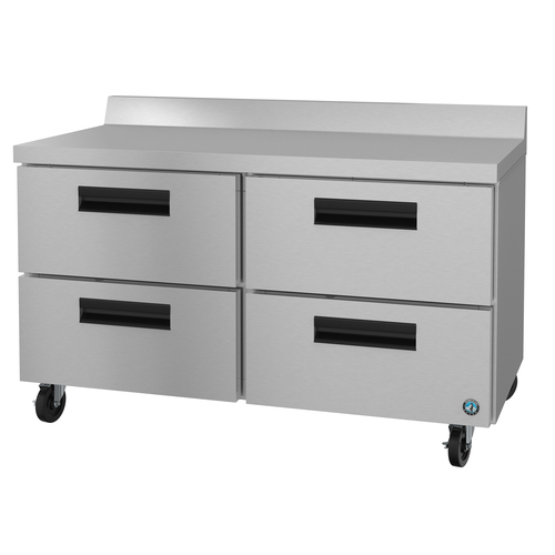 Hoshizaki WR60B-D4 Steelheart Series Worktop Refrigerator 60 inch 15.1 cu ft with Drawers Stainless Steel