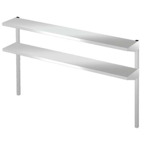 Hoshizaki HS-5228 Double Overshelf for 46 or 93 inch cabinet adjustable stainless steel compatible with models since 2017
