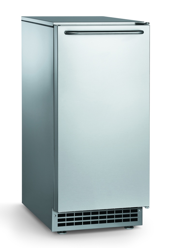 Scotsman CU50GAX-1 Undercounter 15" Width, Air Cooled, Gravity Drain, Gourmet Cube Ice Machine - Up to 64 lb. Production, 26 lb. Storage