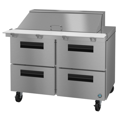 Hoshizaki SR48B-18MD4 Steelheart Series Mega Top Refrigerator 48 inch 13.66 cu ft self-contained refrigeration system