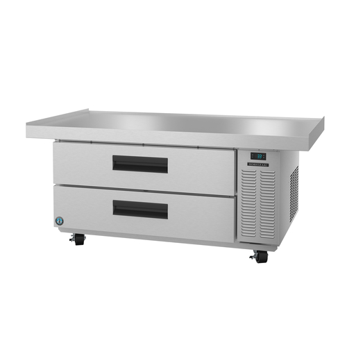 Hoshizaki CR60A Steelheart Series Refrigerated Equipment Stand 60-1/2W x 33-1/4D x 27H with 2 Drawers and Digital Controller