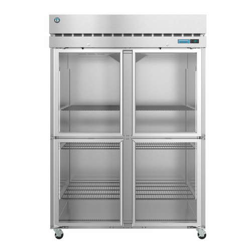 Hoshizaki R2A-HG Steelheart Series Refrigerator Reach In Two Section 50.37 Cu Ft Top Mounted Self Contained Refrigeration