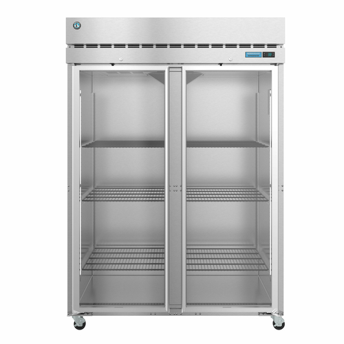 Hoshizaki R2A-FG Steelheart Series Refrigerator Reach In Two Section 50.37 cu ft Top Mounted Self Contained