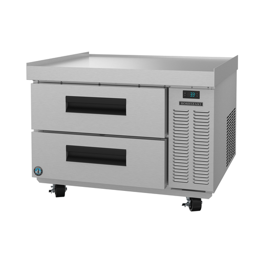 Hoshizaki CR36A Steelheart Series Refrigerated Equipment Stand 36-1/2W x 33-1/4D x 27H with 2 Drawers