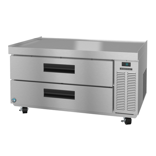 Hoshizaki CR49A Steelheart Series Refrigerated Equipment Stand 49W x 33D x 27H with 2 Drawer Capacity