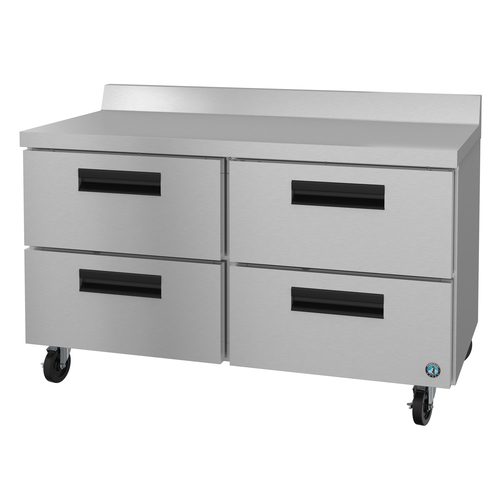 Hoshizaki WR48B-D4 Steelheart Series Worktop Refrigerator 48 inch Two Section 1366 cu ft Stainless Steel