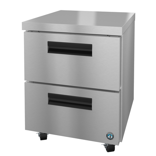 Hoshizaki UR27B-D2 Steelheart Series Undercounter Refrigerator 27 inch 721 cu ft Stainless Steel 2 Drawer