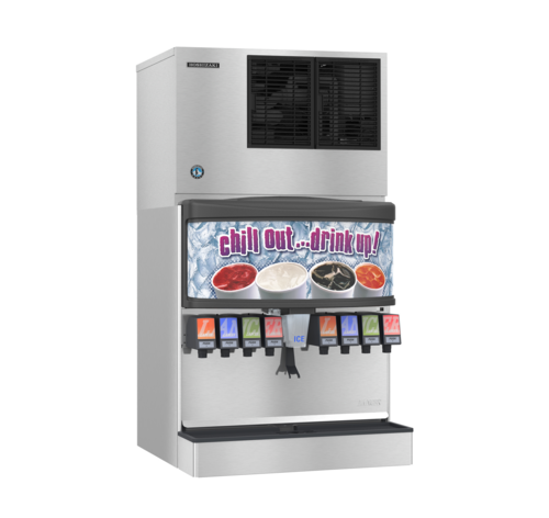 Hoshizaki KMD-705MAJ Ice Maker Cube-Style 30W Air-Cooled Self-Contained 721 lb Production Stainless Steel Finish