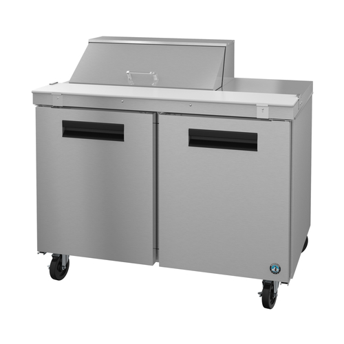 Hoshizaki SR48B-8 Steelheart Series Sandwich Top Refrigerator 48 inch 13.66 cu ft two-section stainless steel