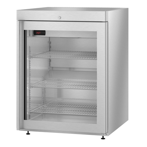 Hoshizaki HR24C-G Undercounter Refrigerator 24 inch 3.87 cu ft Self Contained Glass Door Stainless Steel
