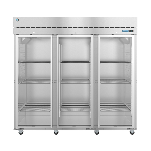 Hoshizaki R3A-FG Steelheart Series Refrigerator Reach In Three Section 79 cu ft Self Contained Stainless Steel