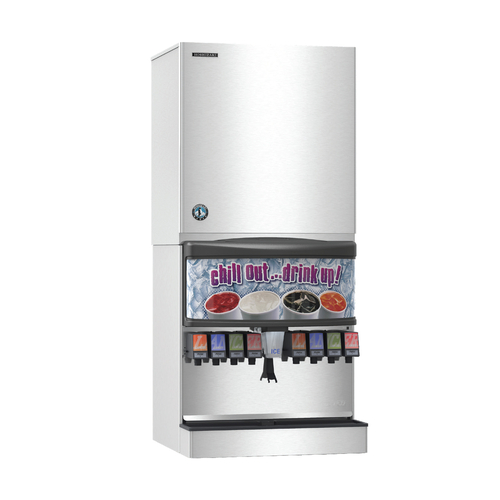 Hoshizaki KMS-2000MLJ Serenity Ice Maker Cube Style 30W Air Cooled Remote Condenser Stainless Steel Finish