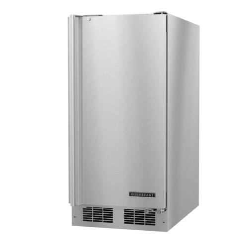Hoshizaki HR15A Compact Undercounter Refrigerator 3.7 cu ft Stainless Steel Energy Star Compliant