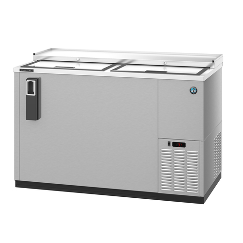 Hoshizaki CC50-S Refrigerated Bottle Cooler Two Section Side Mount 50-1/2 inch 14.4 cu ft Capacity