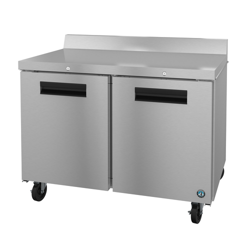 Hoshizaki WR48B-01 Steelheart Series Worktop Refrigerator 48 inch 2 Section 13.66 cu ft Energy Star