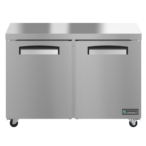 Hoshizaki EUF48A Economy Series Undercounter Freezer 47-3/4 inch 12.09 cu ft Stainless Steel Energy Star