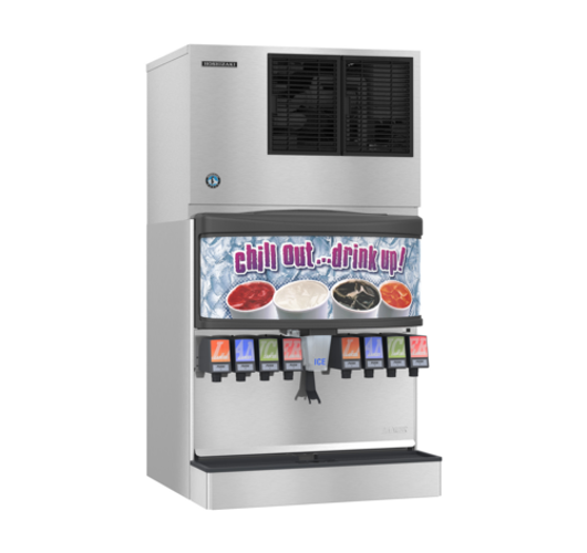Hoshizaki KMD-505MAJ Ice Maker Cube Style 30W Air Cooled Self Contained 500 lb Production Stainless Steel