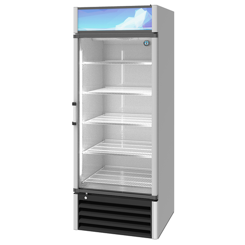 Hoshizaki RM-26-HC Refrigerated Merchandiser Reach-In 26 Cu Ft Glass Door LED Lighting Energy Star