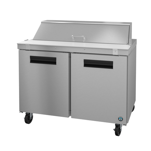 Hoshizaki SR48B-12 Steelheart Series Sandwich Top Refrigerator 48 inch 2 Section 13.66 cu ft Stainless Steel