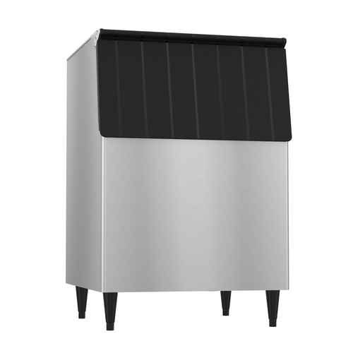 Hoshizaki BD-500SF Ice Bin 30W Top Hinged Door 500lb Capacity Stainless Steel Antimicrobial Fits 24 Deep Ice Machine