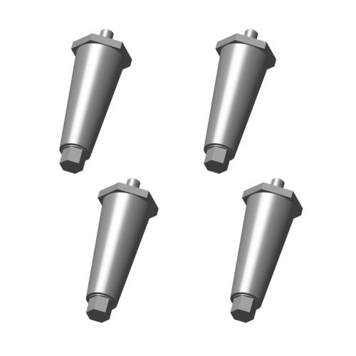Hoshizaki LP-4 LEG Leg Package 4 x 4 Stainless Steel Legs
