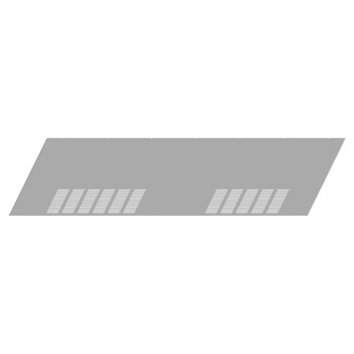 Hoshizaki HS-5086 Stainless Back 72 Inch Horizontal Unit Factory Installed Only