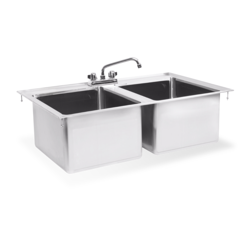 Steel Works SWDIS-2FB101410 Sink, Drop-In