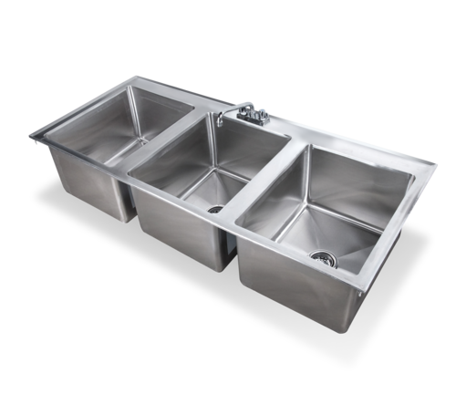 Steel Works SWDIS-3FB101410 Sink, Drop-In