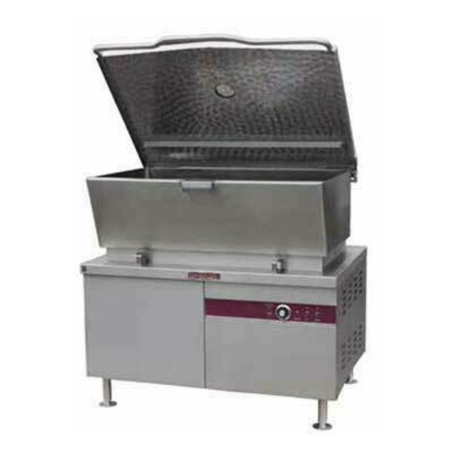 Crown Steam EMTS-60 Tilting Skillet Electric 60 Gallon Capacity Hydraulic Lift Stainless Steel Construction NSF Certified