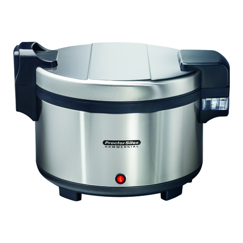 Hamilton Beach 37580 Proctor-Silex Commercial Rice Warmer 60 Cup Capacity Stainless Steel Double Wall Insulated