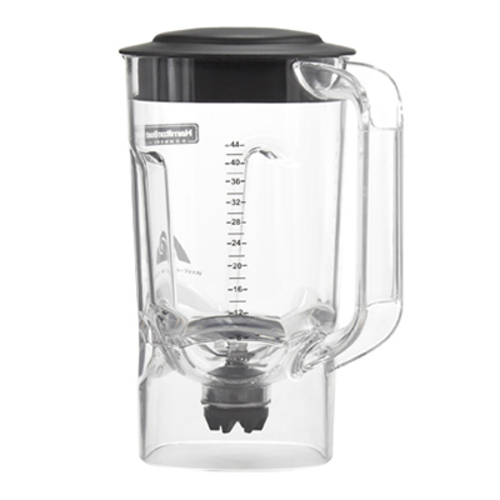 Hamilton Beach 6126-908R Blender Container 44 oz with Lid for HBB908R HBB908RCE Series Polycarbonate Clear