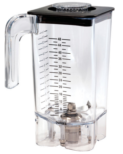 Hamilton Beach 6126-750R Blender Container 48 oz Copolyester Cutting Assembly Lid Eclipse BPA Free
