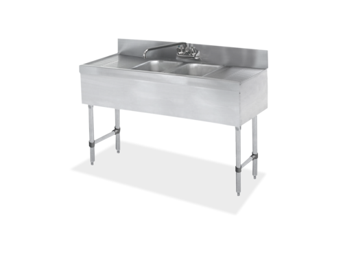Steel Works SWBAR2B48-LR Underbar Sink Units