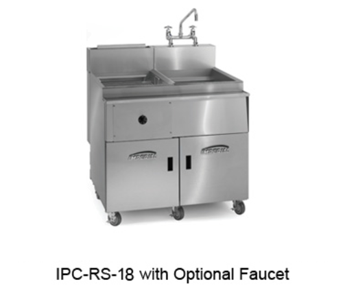 Imperial Range IPC-RS-14 Rinse Station 12 Gallon Capacity Single Tank Stainless Steel cETLus NSF