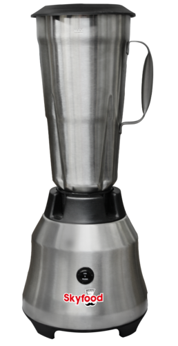 Skyfood Equipment LI-2.0 64 oz Commercial Blender with Stainless Steel Container 1 HP 800 Watts 18000 RPM and Double Welded Blades