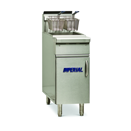Imperial Range IHR-F50 Spec Series Heavy Duty Range Match Fryer Gas Floor Model 50 lb Capacity 140000 BTU