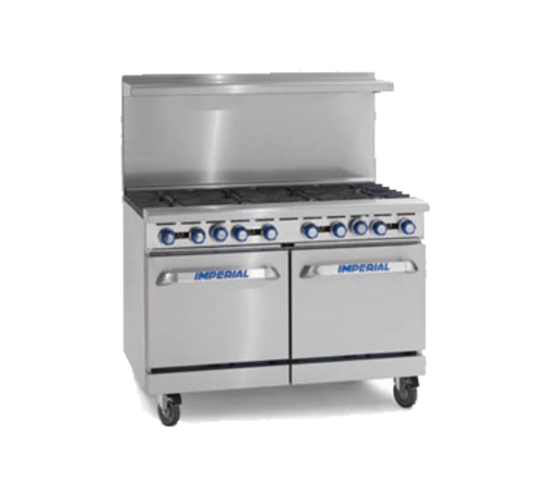 Imperial Range IR-4-G24-XB Pro Series Restaurant Range Gas 48 Inch 4 Open Burners 24 Inch Griddle Standard Oven
