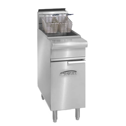 Imperial Range IRF-75-OP Restaurant Series Range Match Fryer Gas Floor Model 75 lb Capacity Open Pot