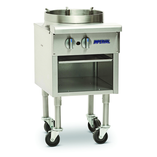 Imperial Range ISP-18-W Gas Wok Range 18 Inch Tempura Burner Stainless Steel 90000 BTU NSF ETL Sanitation