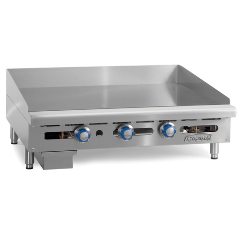 Imperial Range ITG-60 Griddle Countertop Gas 60W x 24D Cooking Surface 1 Thick Steel Plate 5 Burners 150000 BTU