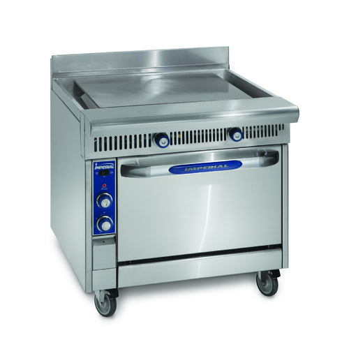 Imperial Range IHR-PL36 Spec Series Heavy Duty Range Gas 36 Inch Plancha Top Standard Oven Stainless Steel 70000 BTU