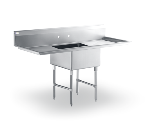 Steel Works SWS1C162012-24LR-318 Sink, (1) One Compartment